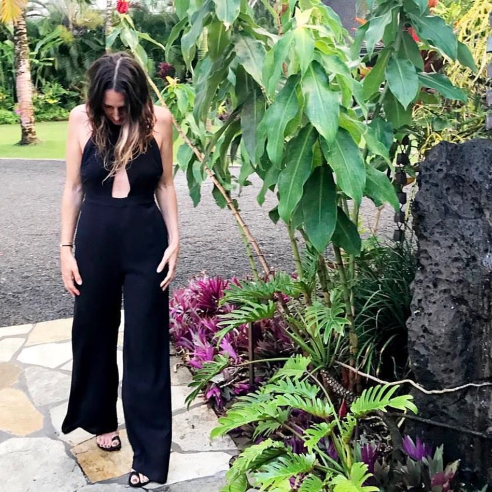 Black jumpsuit by Tavik